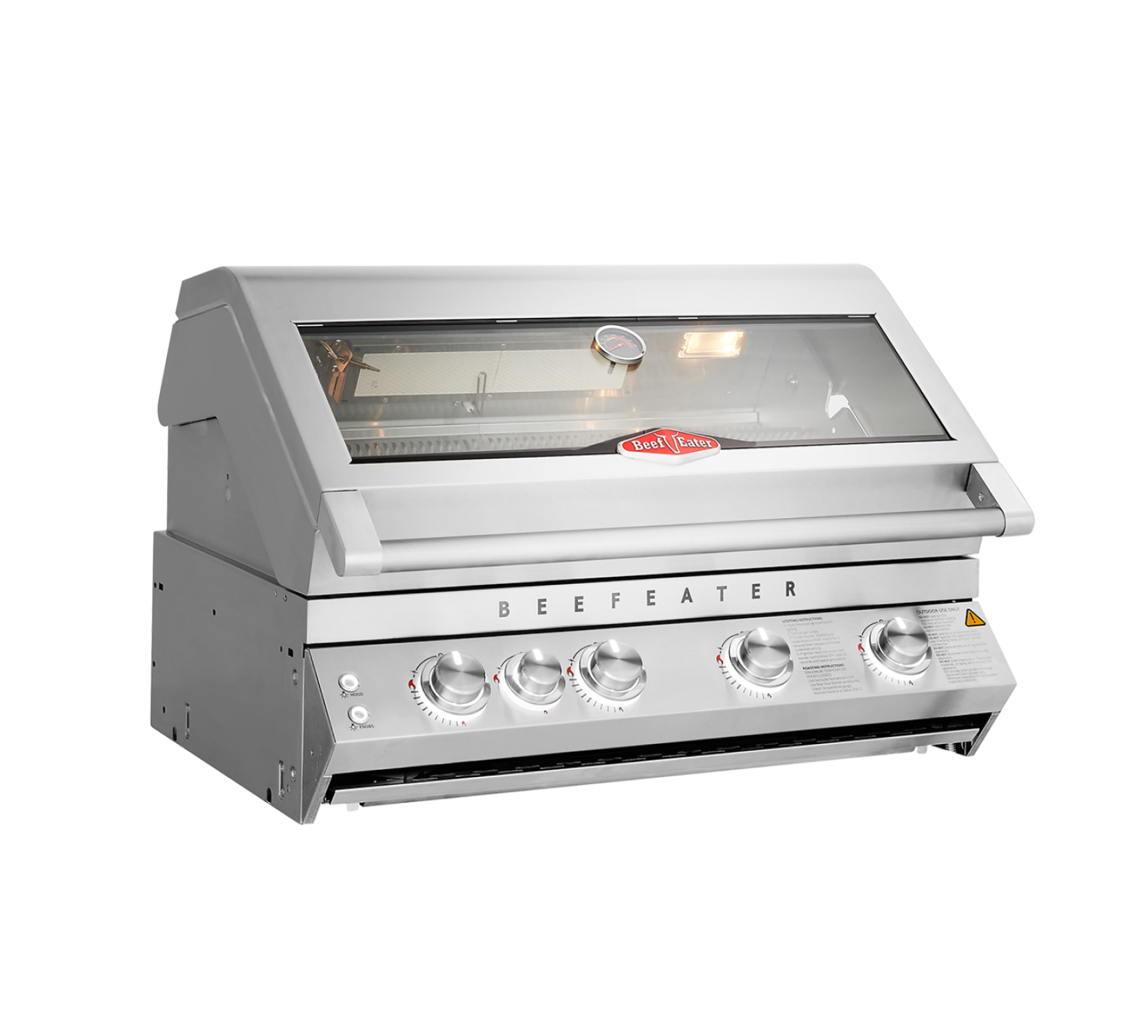 BeefEater 7000 Premium 4 Burner Built in BBQ with Flame Failure