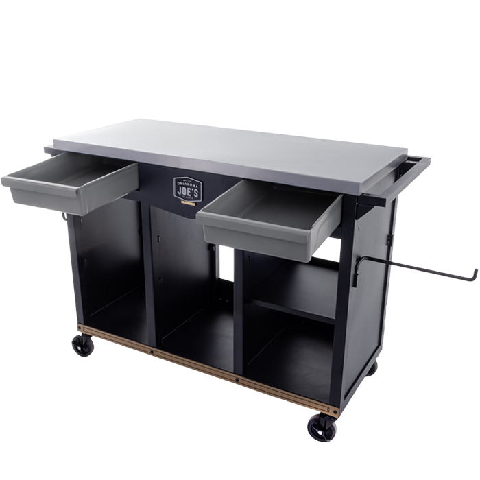 Oklahoma Joe's Workstation DLX Prep & Storage Cart