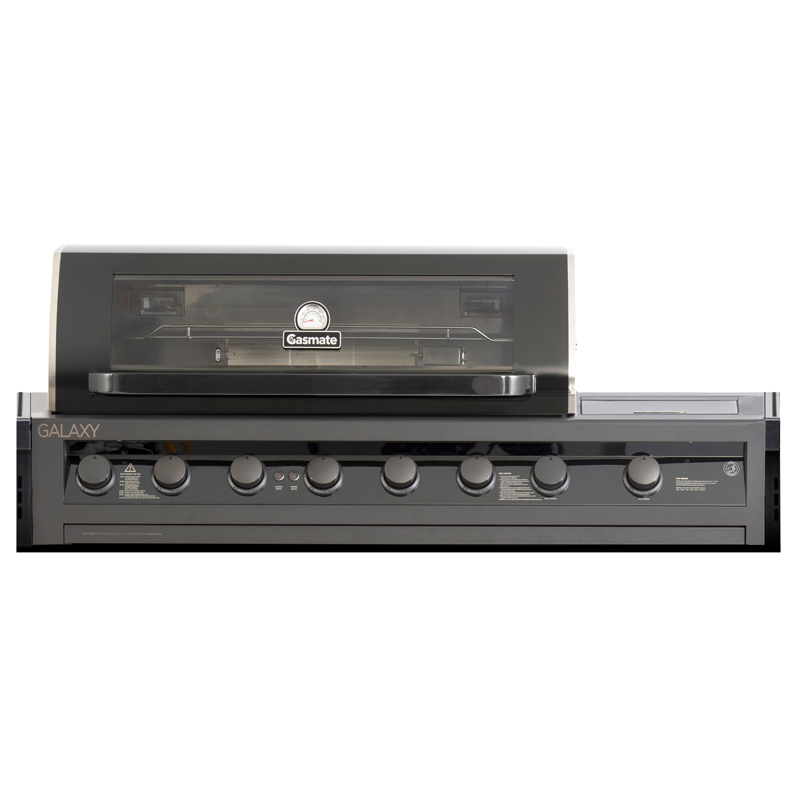 Gasmate Galaxy Gen 2 6 Burner Built-In BBQ with Side Burner