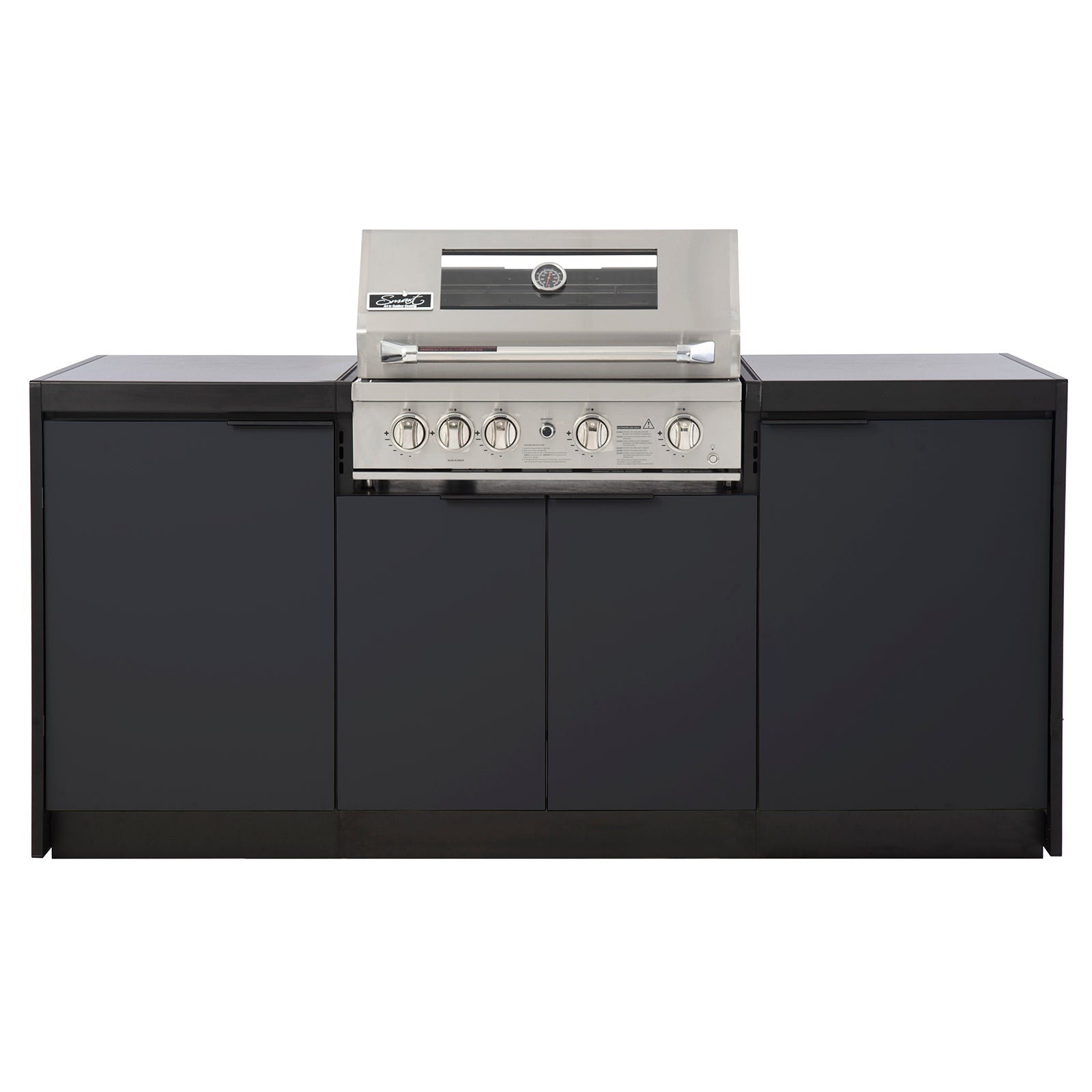 Cabinex Smart 4-Burner SS BBQ Kitchen Package - Small Size