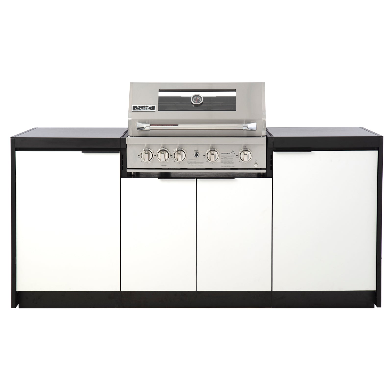 Cabinex Smart 4-Burner SS BBQ Kitchen Package - Small Size