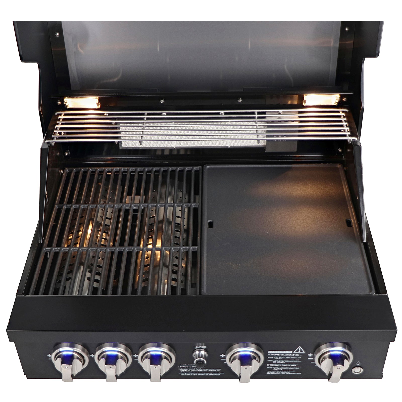 Cabinex Smart 4-Burner Black BBQ Kitchen Package