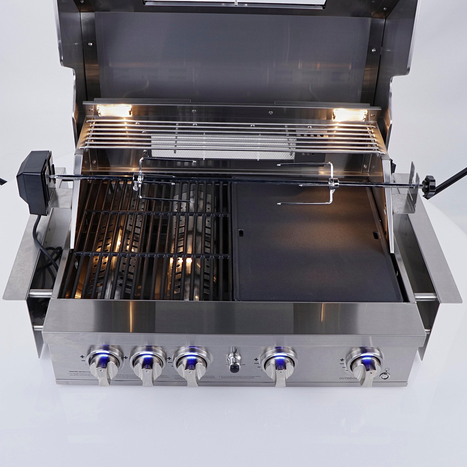 Cabinex Smart 4-Burner SS BBQ Kitchen Package - Small Size